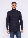 Pull col montant zippé LULU