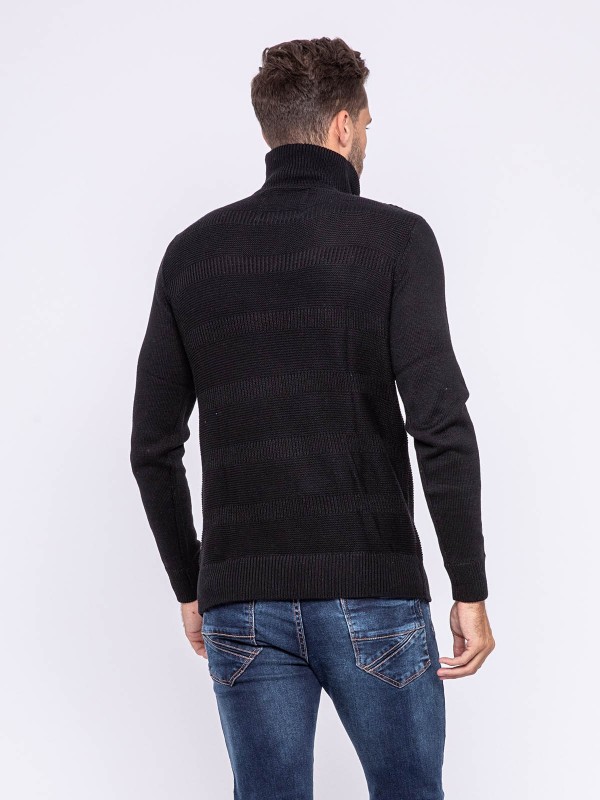 Pull col montant zippé LULU...