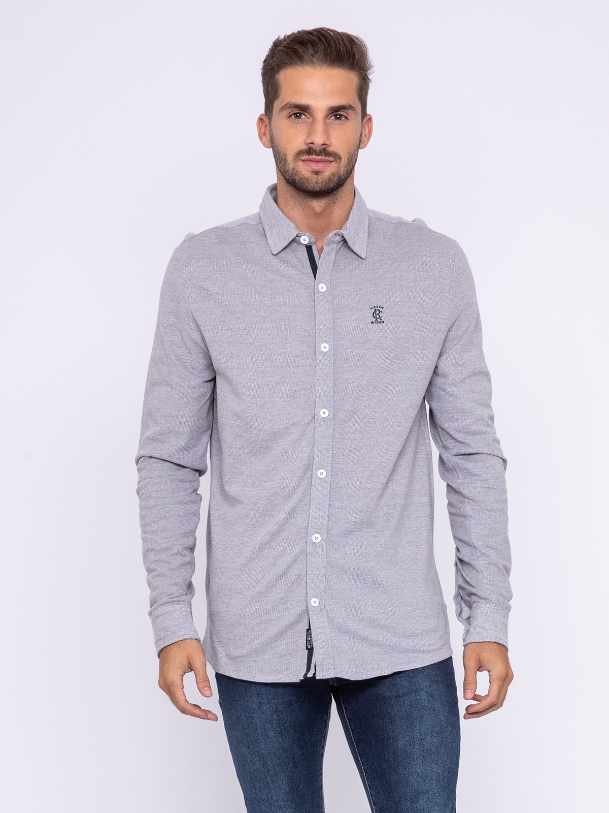Chemise manches longues pur coton TELDA