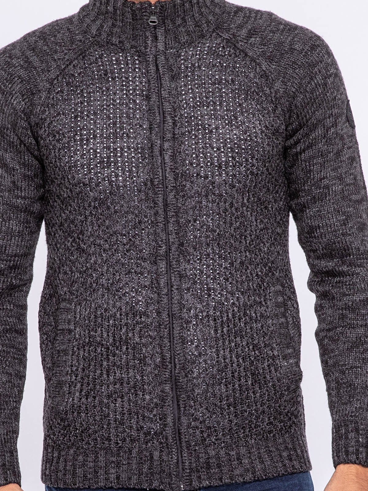 Gilet zippé col montant LIVIER