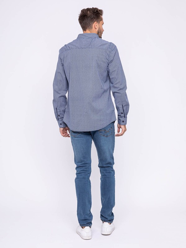 Chemise manches longues...