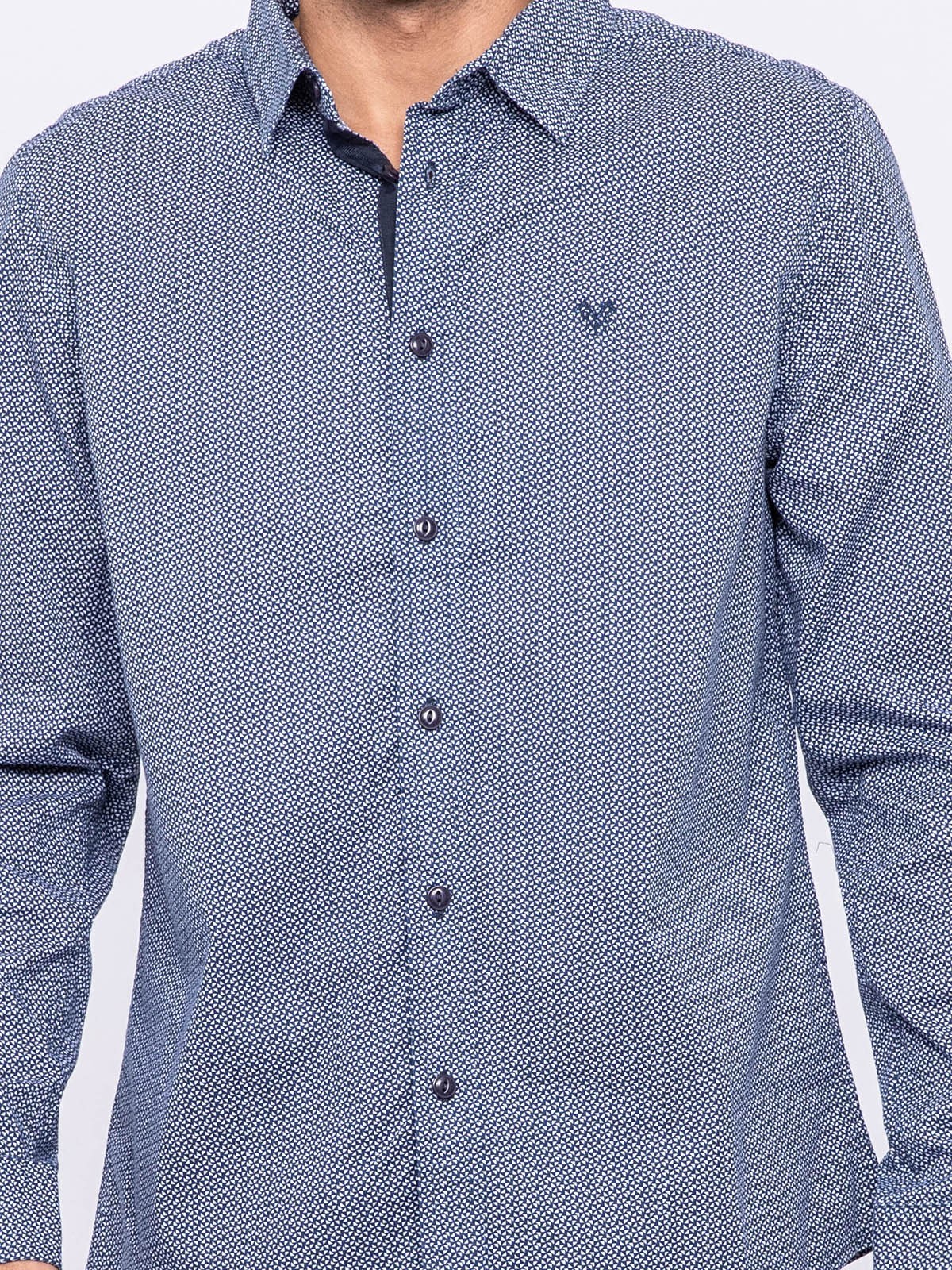 Chemise manches longues motif imprimé TAMIX