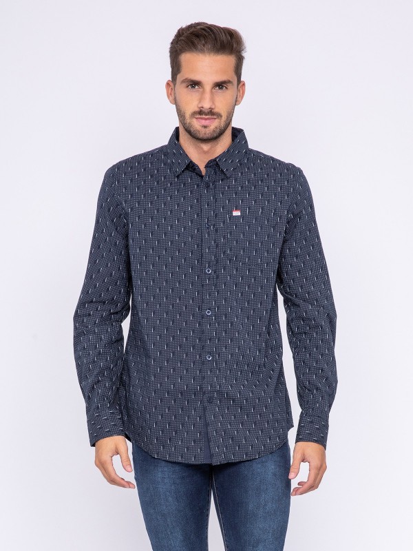 Chemise manches longues...