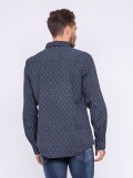 Chemise manches longues motif imprimé TEMPO