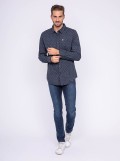 Chemise manches longues motif imprimé TEMPO