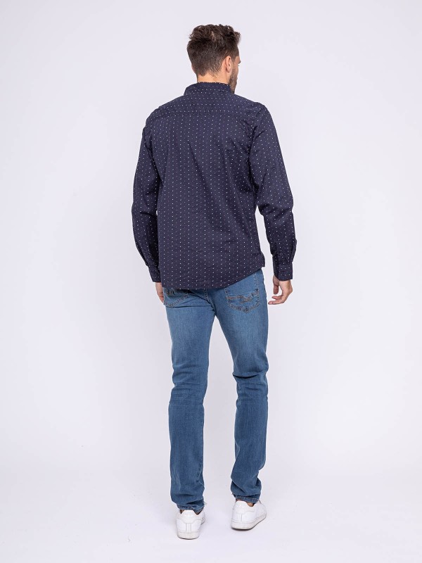 Chemise manches longues...