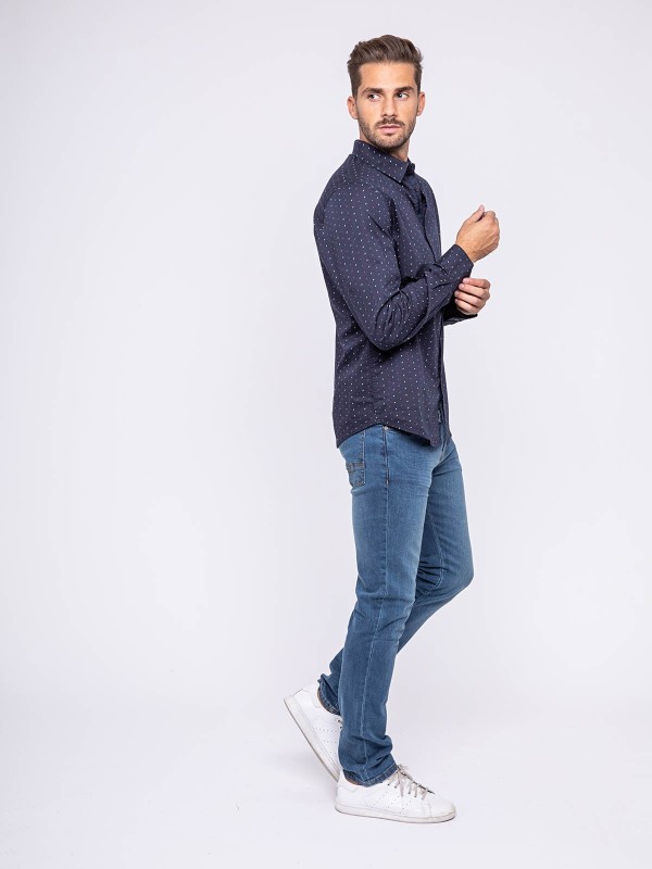Chemise manches longues...