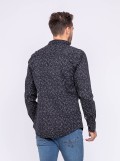 Chemise manches longues motif imprimé TYSON