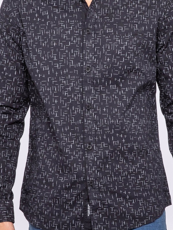 Chemise manches longues...