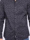 Chemise manches longues motif imprimé TYSON