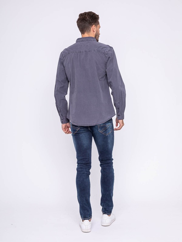 Chemise manches longues pur...
