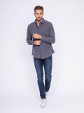 Chemise manches longues pur coton TILMO