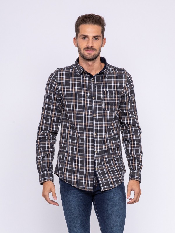 Chemise manches longues...