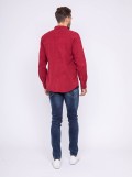 Chemise manches longues pur coton velours TRESOR