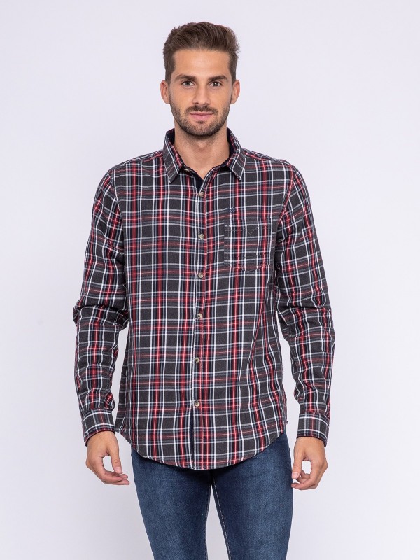 Chemise manches longues...