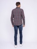 Chemise manches longues carreaux pur coton TILOUP