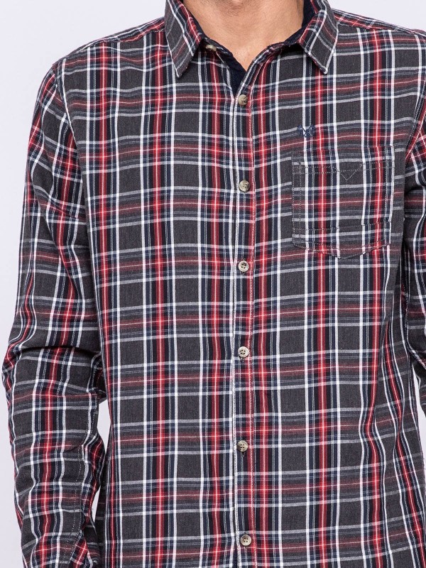 Chemise manches longues...