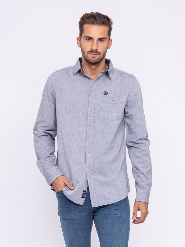 Chemise manches longues pur...