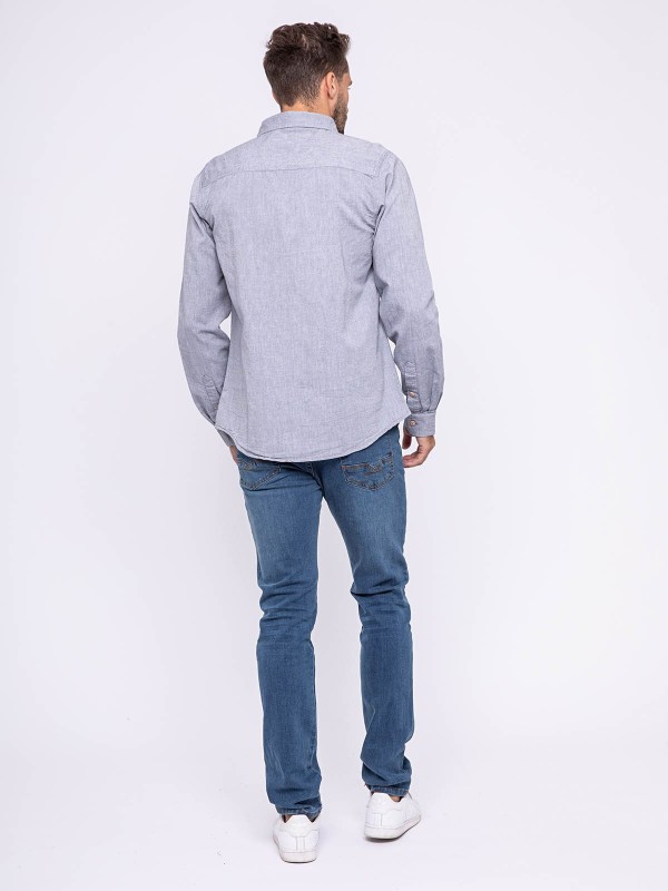 Chemise manches longues pur...