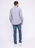 Chemise manches longues pur coton TOPAZE