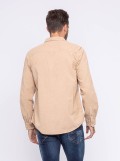 Chemise manches longues pur coton velours TRESOR