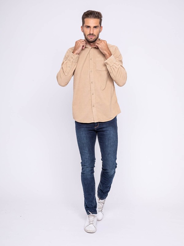 Chemise manches longues pur...