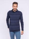 Polo manches longues pur coton PAPHOS