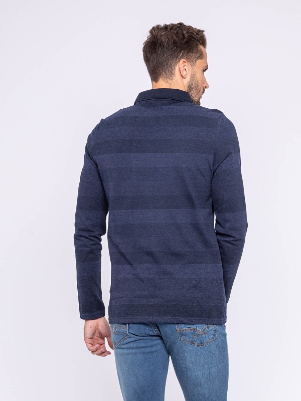 Polo manches longues pur...
