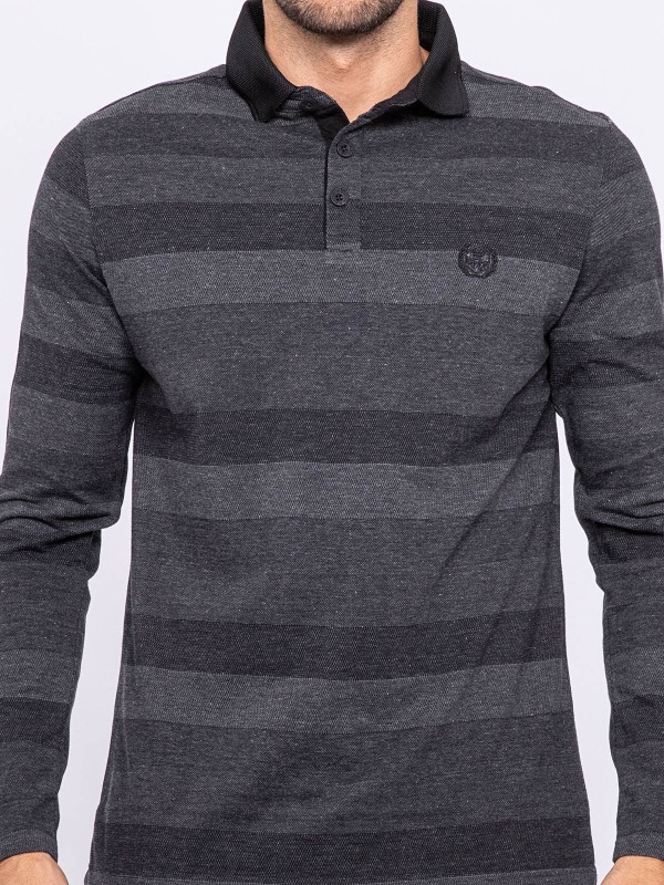 Polo manches longues pur...