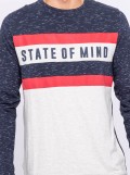 T-shirt manches longues col rond pur coton JOYS