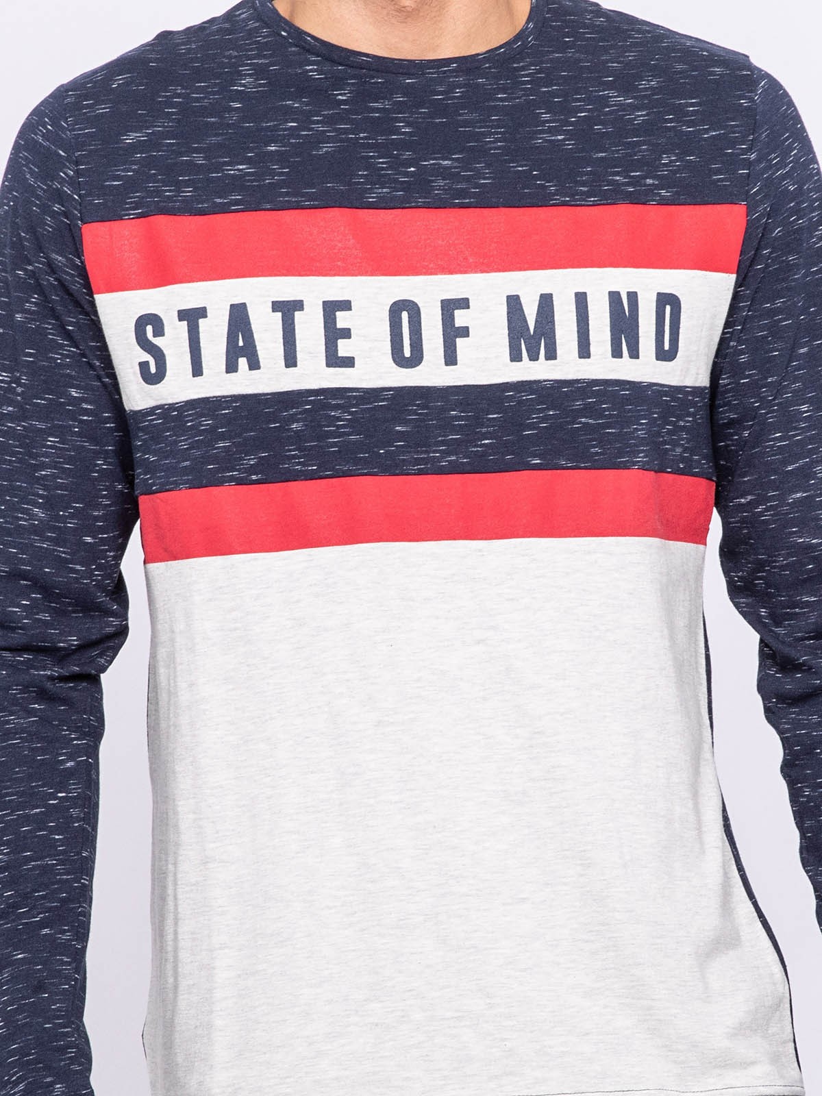 T-shirt manches longues col rond pur coton JOYS