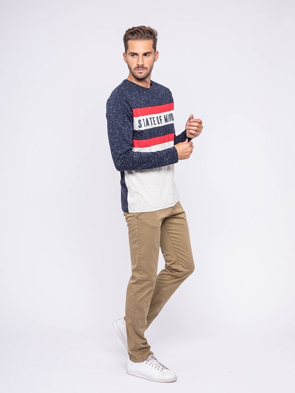 T-shirt manches longues col...