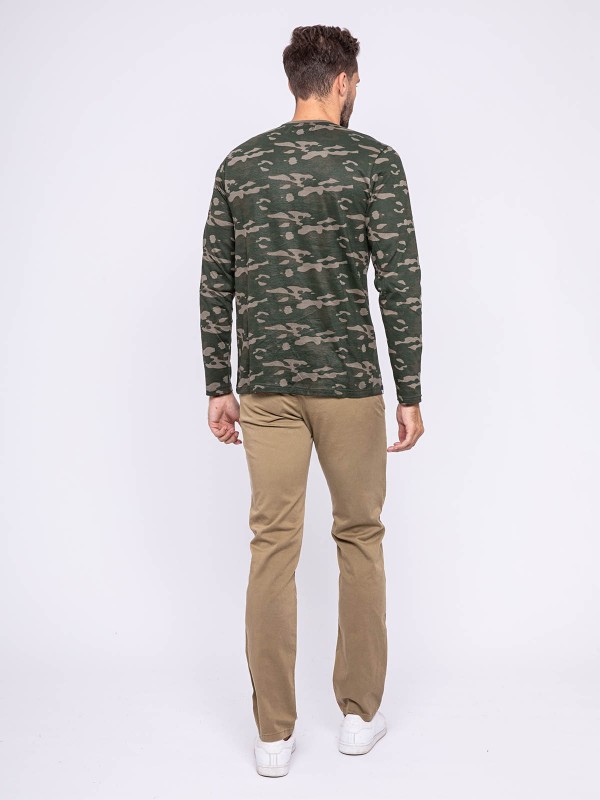 T-shirt manches longues col...