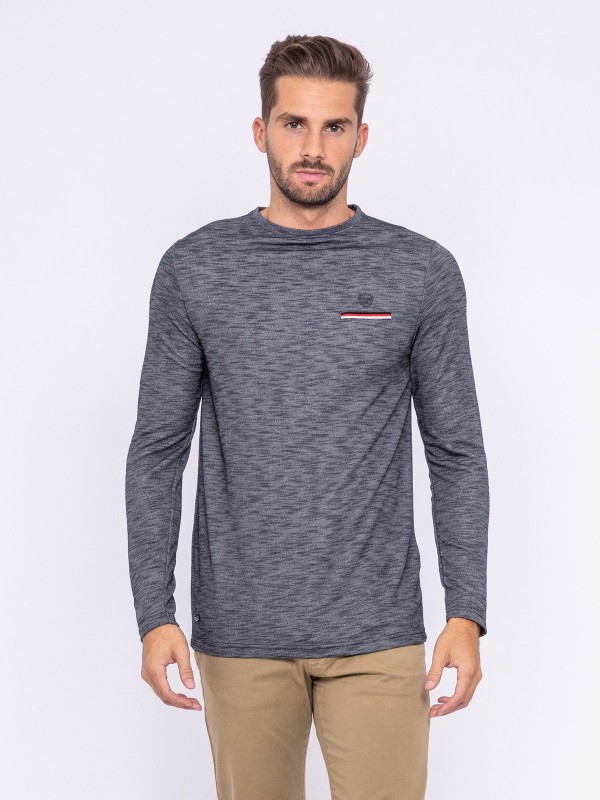 T-shirt manches longues col...