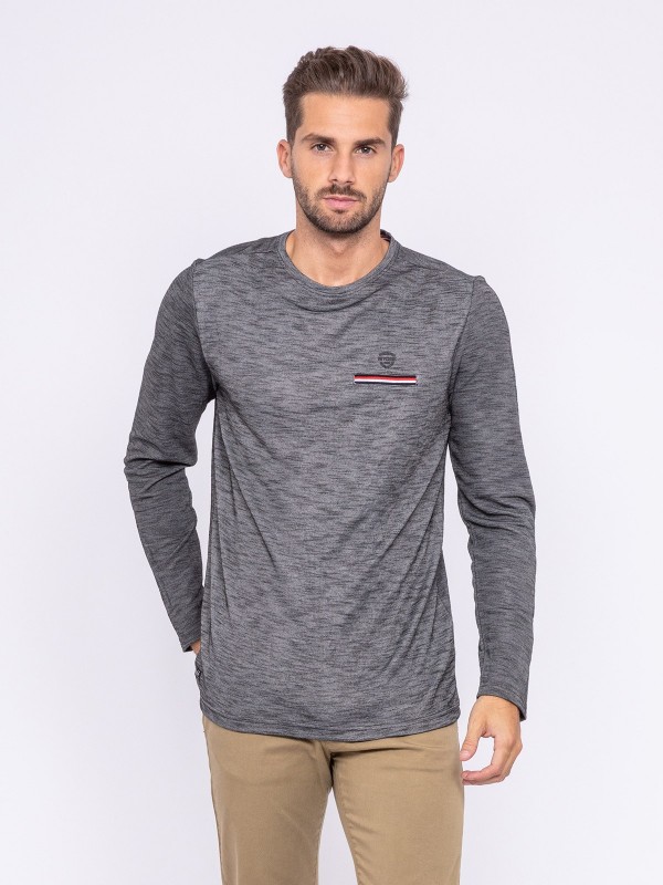 T-shirt manches longues col...