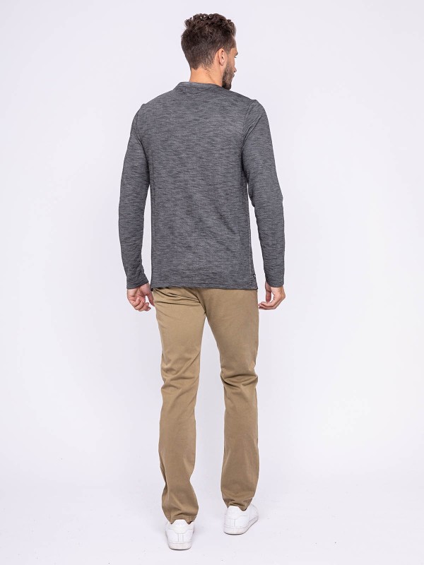 T-shirt manches longues col...