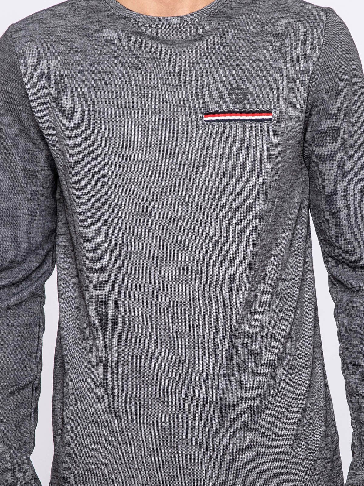 T-shirt manches longues col rond JAWANE