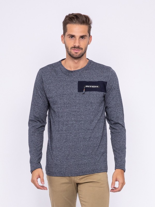 T-shirt manches longues col...
