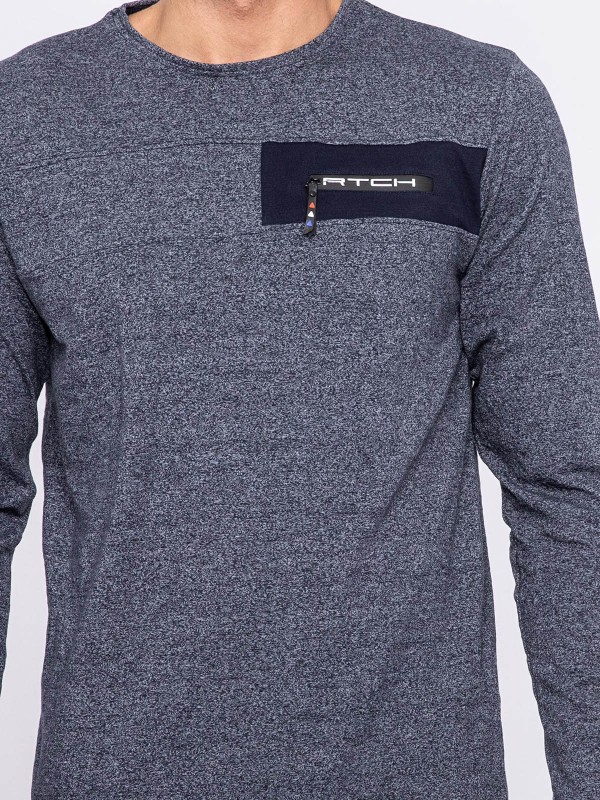 T-shirt manches longues col...