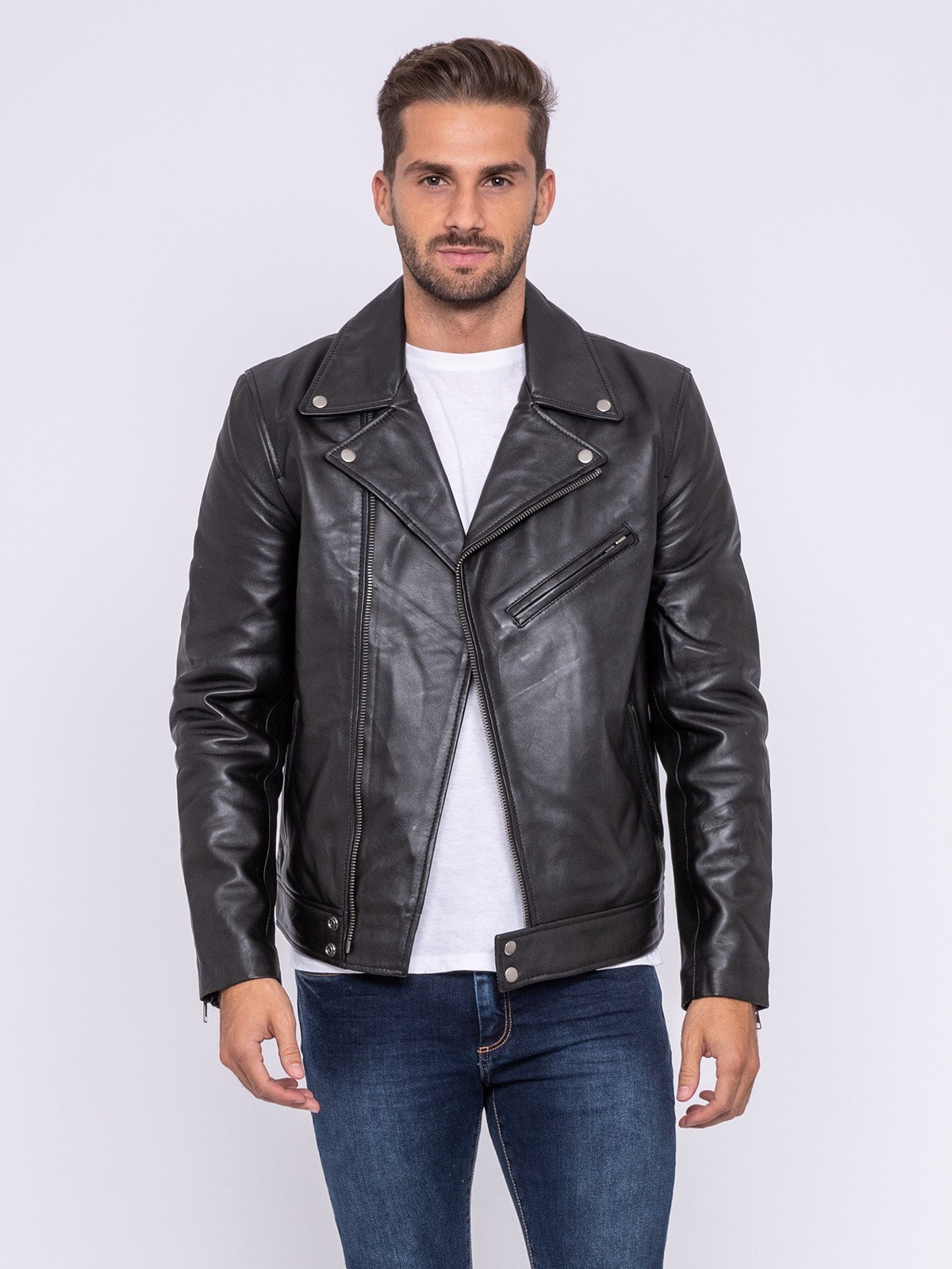 Blouson cuir perfecto BERTO