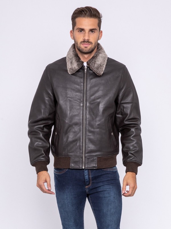 Blouson cuir pilote...