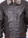 Blouson cuir teddy BANDIDAS