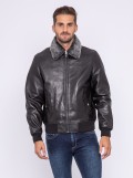 Blouson cuir teddy BANDIDAS