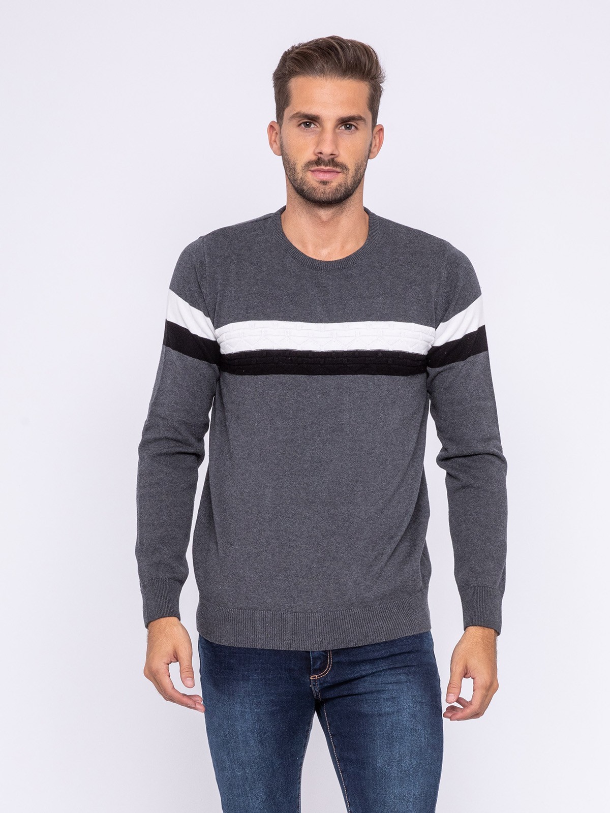 Pull col rond LUFAROL