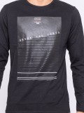 T-shirt manches longues col rond pur coton JUVIGNY