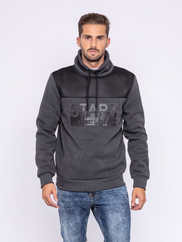 Sweat col boule WOOPY -...