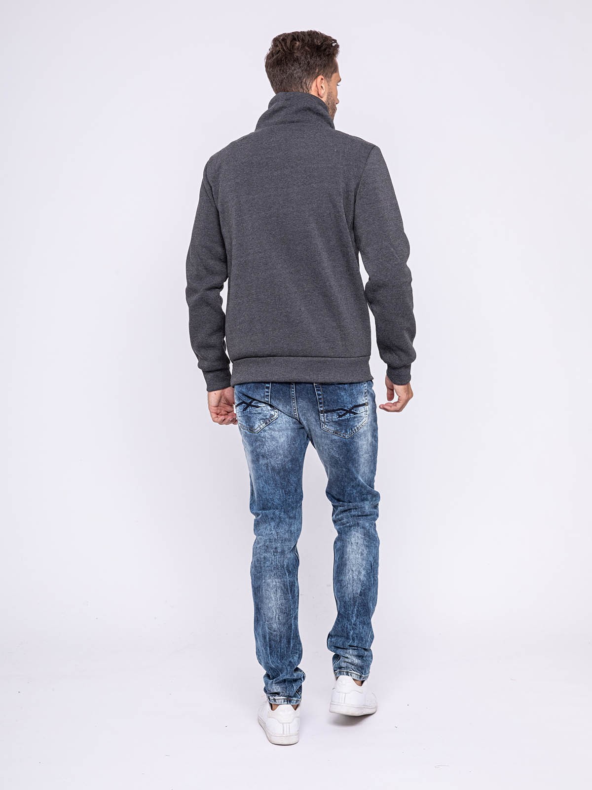 Sweat col boule WOOPY