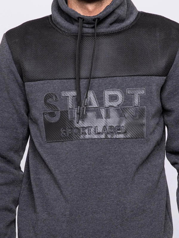 Sweat col boule WOOPY -...
