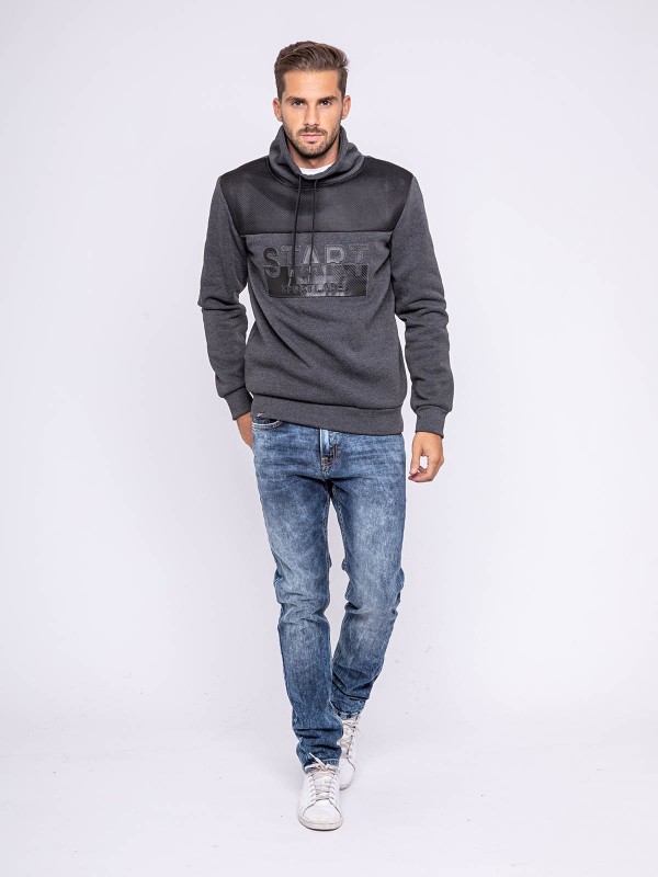 Sweat col boule WOOPY -...