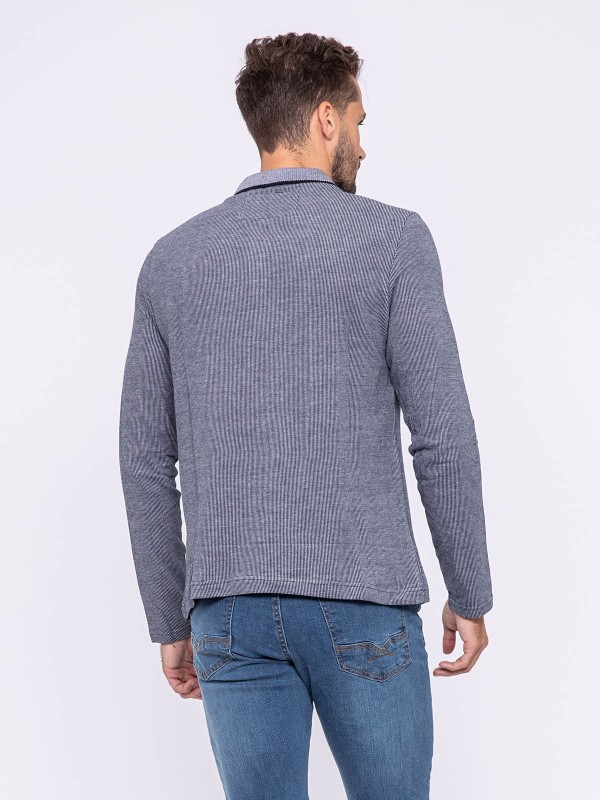 Polo manches longues pur...